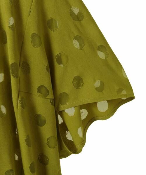 HIROKO BIS GRANDE / ヒロコビス グランデ カットソー | 【大きいサイズ】ドットシアードルマンカットソー /洗える | 詳細3