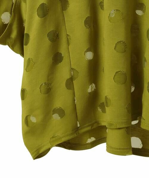 HIROKO BIS GRANDE / ヒロコビス グランデ カットソー | 【大きいサイズ】ドットシアードルマンカットソー /洗える | 詳細4
