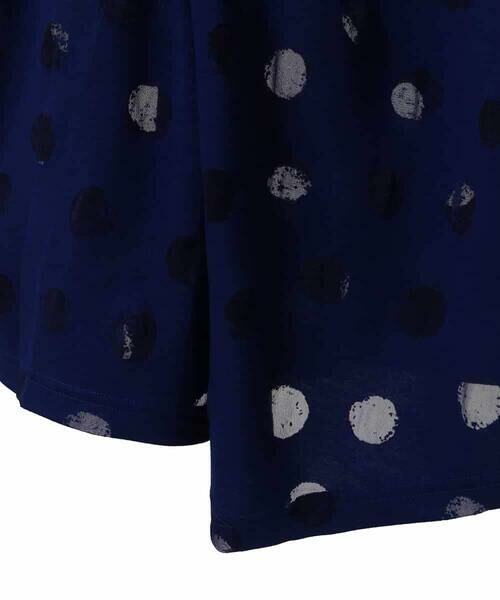 HIROKO BIS GRANDE / ヒロコビス グランデ チュニック | 【大きいサイズ】ドットシアータックデザインチュニック /洗える | 詳細4