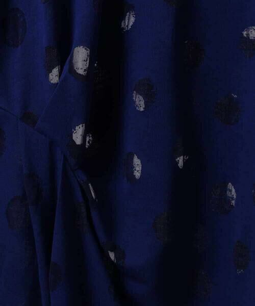 HIROKO BIS GRANDE / ヒロコビス グランデ チュニック | 【大きいサイズ】ドットシアータックデザインチュニック /洗える | 詳細5