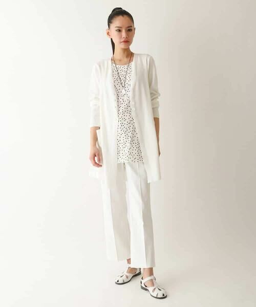 HIROKO BIS GRANDE / ヒロコビス グランデ タンクトップ | 【大きいサイズ】ポルカドットノースリーブトップ /洗える | 詳細9