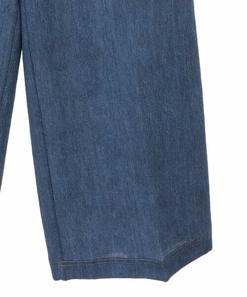 HIROKO BIS GRANDE / ヒロコビス グランデ その他パンツ | 【大きいサイズ】デニム風ワイドパンツ /洗濯機で洗える | 詳細8