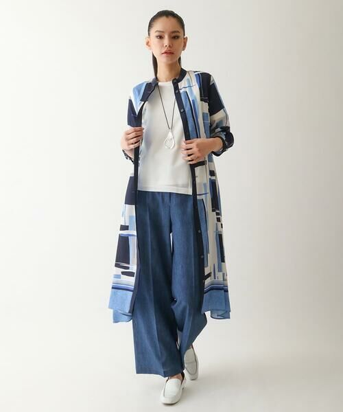 HIROKO BIS GRANDE / ヒロコビス グランデ その他パンツ | 【大きいサイズ】デニム風ワイドパンツ /洗濯機で洗える | 詳細9