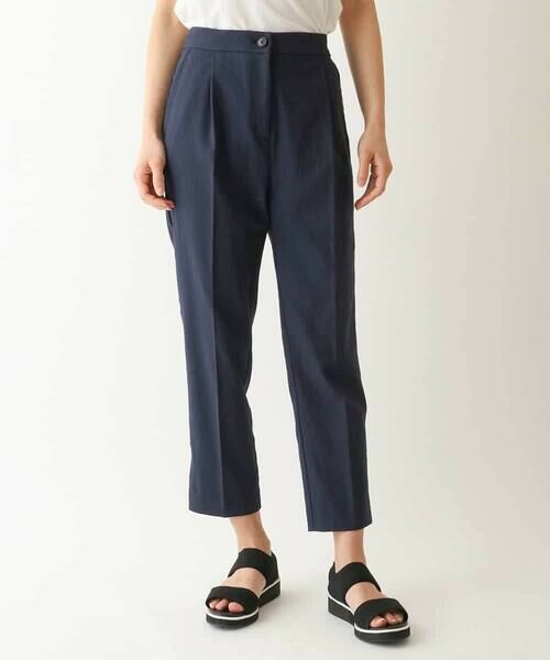 HIROKO BIS GRANDE / ヒロコビス グランデ ショート・ハーフ・半端丈パンツ | 【大きいサイズ】ボディシェルライトクロップドパンツ /洗濯機で洗える | 詳細12