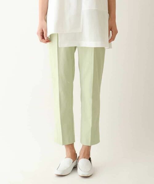 HIROKO BIS GRANDE / ヒロコビス グランデ ショート・ハーフ・半端丈パンツ | 【大きいサイズ】ボディシェルライトクロップドパンツ /洗濯機で洗える | 詳細16