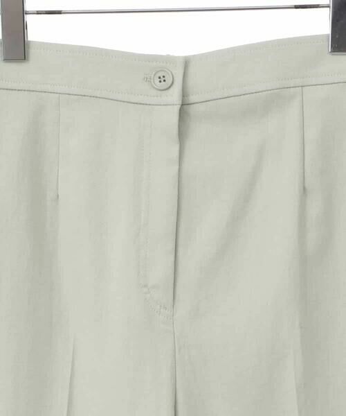 HIROKO BIS GRANDE / ヒロコビス グランデ ショート・ハーフ・半端丈パンツ | 【大きいサイズ】ボディシェルライトクロップドパンツ /洗濯機で洗える | 詳細8