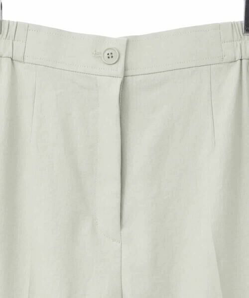 HIROKO BIS GRANDE / ヒロコビス グランデ ショート・ハーフ・半端丈パンツ | 【大きいサイズ】ボディシェルライトベルパンツ /洗濯機で洗える | 詳細2