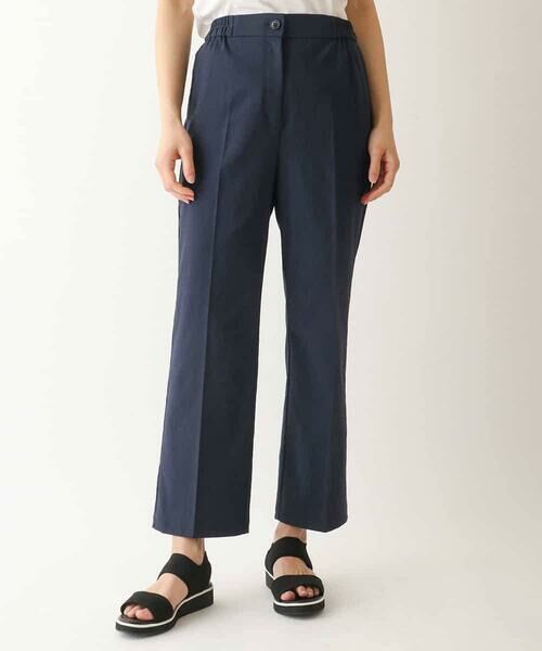 HIROKO BIS GRANDE / ヒロコビス グランデ ショート・ハーフ・半端丈パンツ | 【大きいサイズ】ボディシェルライトベルパンツ /洗濯機で洗える | 詳細6