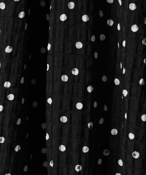 HIROKO BIS GRANDE / ヒロコビス グランデ その他パンツ | 【大きいサイズ】シアーチェックドットフレアパンツ /洗える | 詳細11