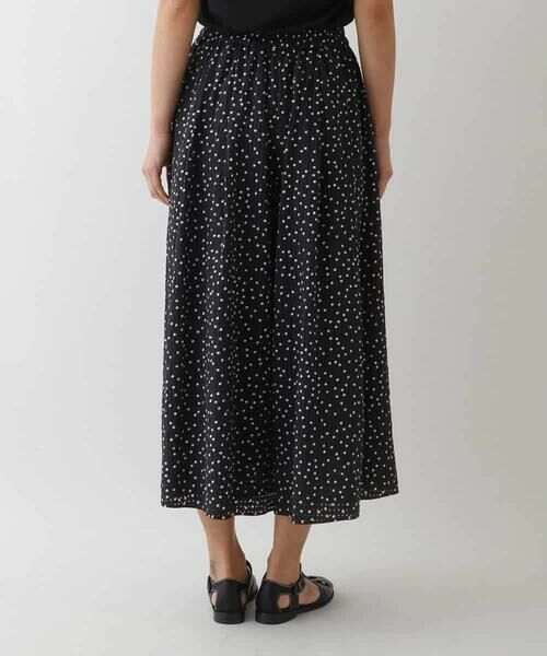 HIROKO BIS GRANDE / ヒロコビス グランデ その他パンツ | 【大きいサイズ】シアーチェックドットフレアパンツ /洗える | 詳細4