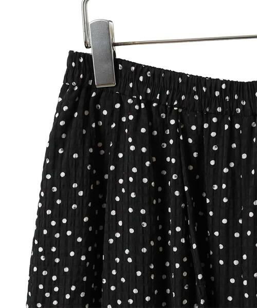 HIROKO BIS GRANDE / ヒロコビス グランデ その他パンツ | 【大きいサイズ】シアーチェックドットフレアパンツ /洗える | 詳細6