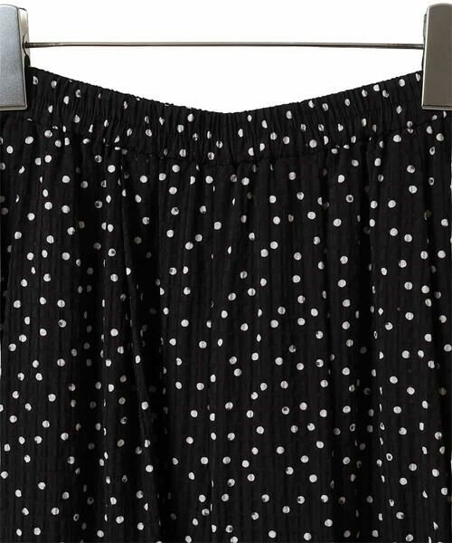 HIROKO BIS GRANDE / ヒロコビス グランデ その他パンツ | 【大きいサイズ】シアーチェックドットフレアパンツ /洗える | 詳細8