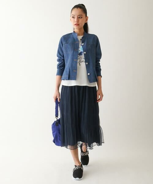 HIROKO BIS GRANDE / ヒロコビス グランデ ロング・マキシ丈スカート | 【大きいサイズ】マジョリカプリーツスカート /洗える | 詳細10