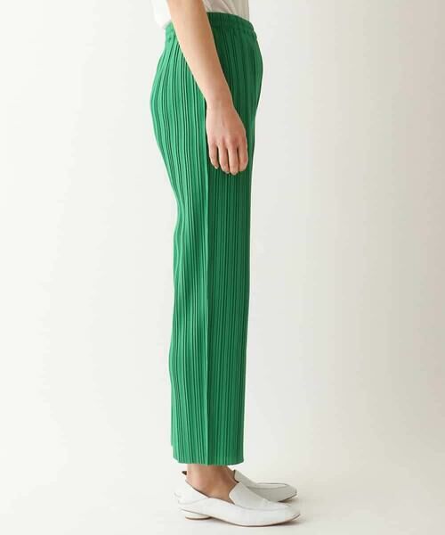 HIROKO BIS GRANDE / ヒロコビス グランデ ショート・ハーフ・半端丈パンツ | 【大きいサイズ】プリモーディアルプリーツパンツ /洗える | 詳細2
