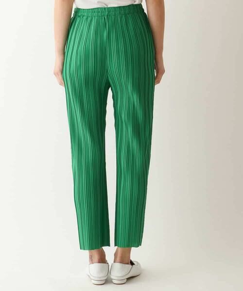 HIROKO BIS GRANDE / ヒロコビス グランデ ショート・ハーフ・半端丈パンツ | 【大きいサイズ】プリモーディアルプリーツパンツ /洗える | 詳細3