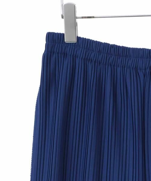 HIROKO BIS GRANDE / ヒロコビス グランデ ショート・ハーフ・半端丈パンツ | 【大きいサイズ】プリモーディアルプリーツパンツ /洗える | 詳細5