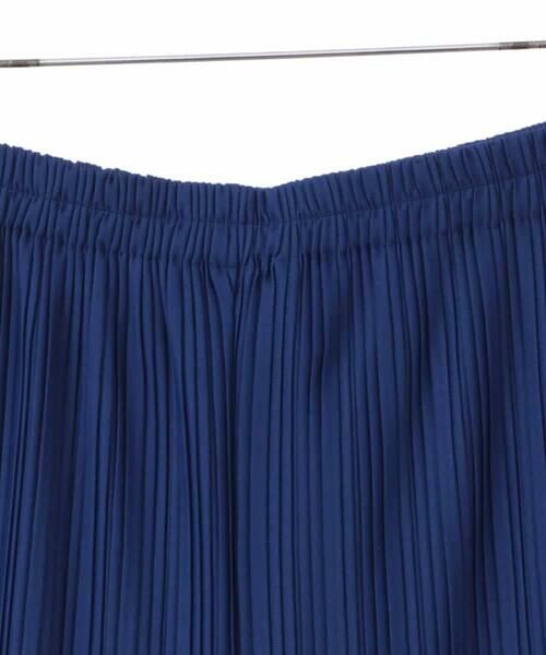 HIROKO BIS GRANDE / ヒロコビス グランデ ショート・ハーフ・半端丈パンツ | 【大きいサイズ】プリモーディアルプリーツパンツ /洗える | 詳細6