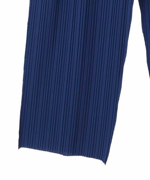 HIROKO BIS GRANDE / ヒロコビス グランデ ショート・ハーフ・半端丈パンツ | 【大きいサイズ】プリモーディアルプリーツパンツ /洗える | 詳細7