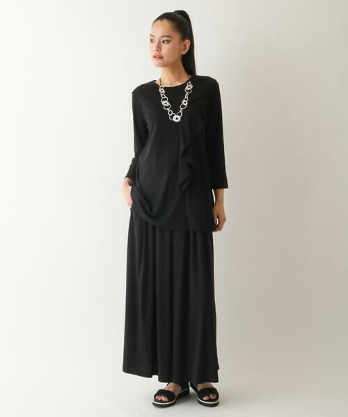 HIROKO BIS GRANDE / ヒロコビス グランデ その他パンツ | 【大きいサイズ】タックボリュームデザインスカーチョ /洗える | 詳細13