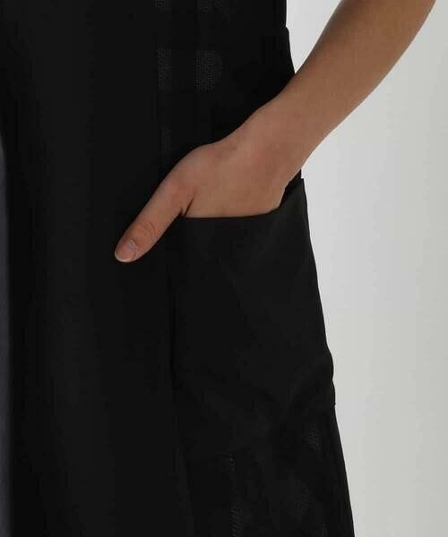 HIROKO BIS GRANDE / ヒロコビス グランデ ベスト | 【大きいサイズ/接触冷感/UVカット/吸汗速乾】サイドメッシュデザインジレ /洗濯機で洗える | 詳細12