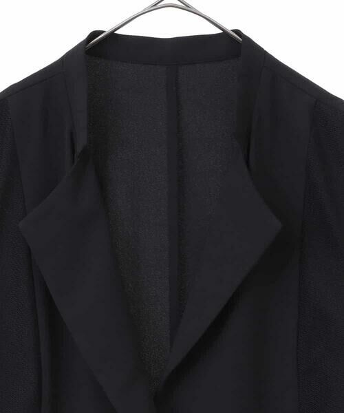 HIROKO BIS GRANDE / ヒロコビス グランデ ベスト | 【大きいサイズ/接触冷感/UVカット/吸汗速乾】サイドメッシュデザインジレ /洗濯機で洗える | 詳細8