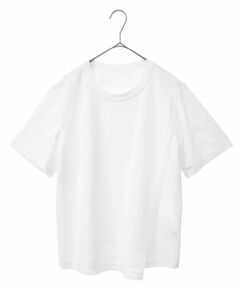 HIROKO BIS GRANDE / ヒロコビス グランデ カットソー | 【大きいサイズ/UVカット/遮熱性】レイヤードメッシュデザインカットソー /洗濯機で洗える