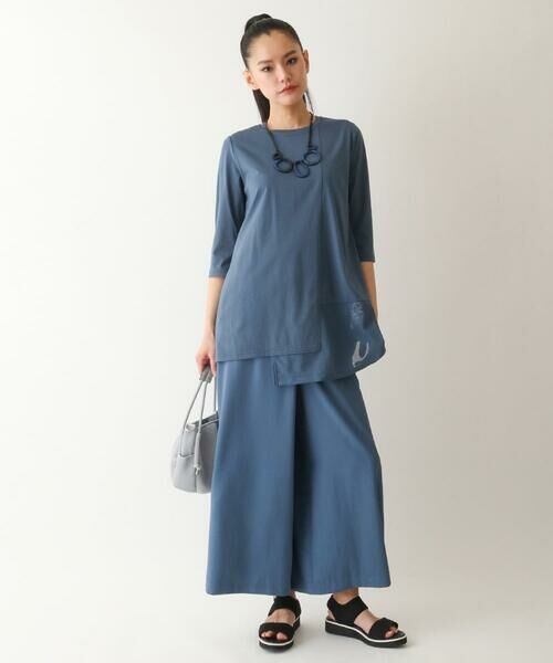 HIROKO BIS GRANDE / ヒロコビス グランデ その他パンツ | 【大きいサイズ/接触冷感/UVカット/吸汗速乾】リラックスワイドパンツ /洗濯機で洗える | 詳細2