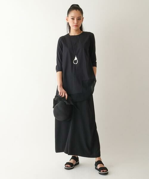 HIROKO BIS GRANDE / ヒロコビス グランデ その他パンツ | 【大きいサイズ/接触冷感/UVカット/吸汗速乾】リラックスワイドパンツ /洗濯機で洗える | 詳細3