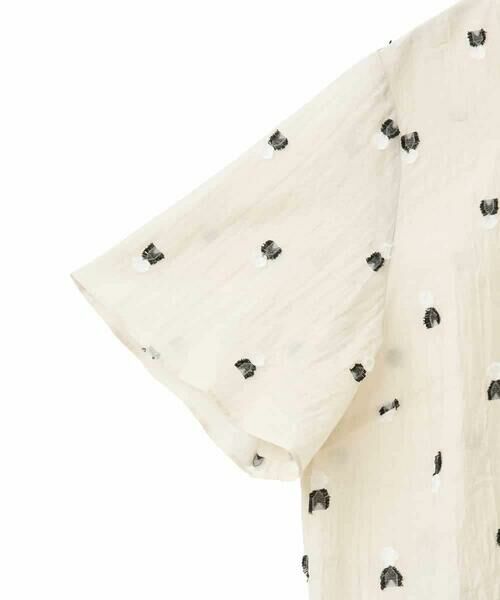 HIROKO BIS GRANDE / ヒロコビス グランデ シャツ・ブラウス | 【大きいサイズ】エスニックモチーフコンパクトブラウス /洗える | 詳細12