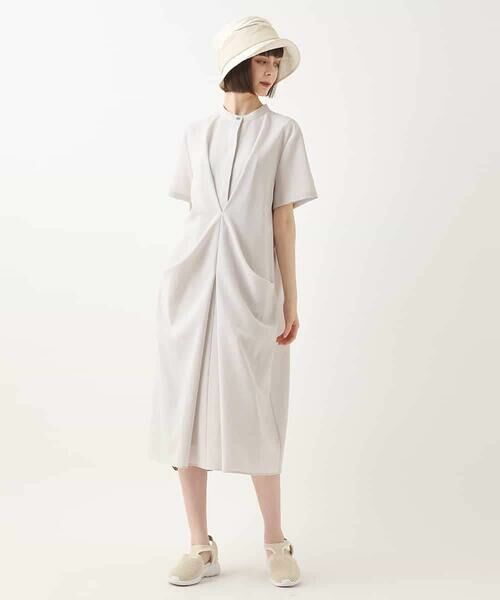 HIROKO BIS GRANDE / ヒロコビス グランデ ロング・マキシ丈ワンピース | 【大きいサイズ】ヴィンテージボイルシルエットワンピース /洗濯機で洗える | 詳細16