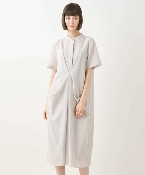 HIROKO BIS GRANDE / ヒロコビス グランデ ロング・マキシ丈ワンピース | 【大きいサイズ】ヴィンテージボイルシルエットワンピース /洗濯機で洗える | 詳細8