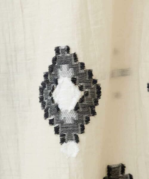 HIROKO BIS GRANDE / ヒロコビス グランデ ロング・マキシ丈ワンピース | 【大きいサイズ】エスニックモチーフドレス /洗える | 詳細7