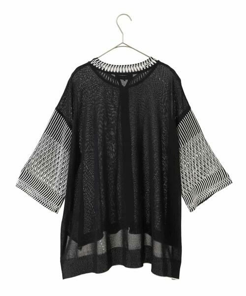 HIROKO BIS GRANDE / ヒロコビス グランデ カーディガン・ボレロ | 【大きいサイズ】ペーパーヤーンジップニットカーディガン /洗える | 詳細10