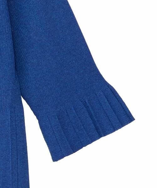 HIROKO BIS GRANDE / ヒロコビス グランデ カーディガン・ボレロ | 【大きいサイズ】メタリックヤーンリブニットカーディガン | 詳細3