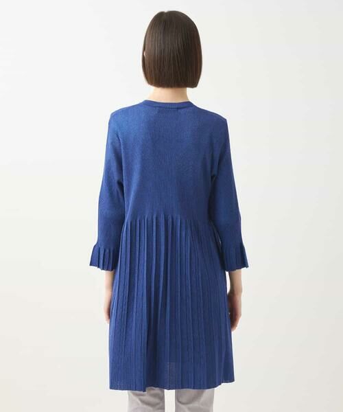 HIROKO BIS GRANDE / ヒロコビス グランデ カーディガン・ボレロ | 【大きいサイズ】メタリックヤーンリブニットカーディガン | 詳細9