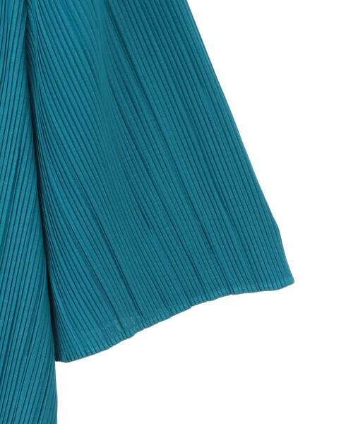 HIROKO BIS GRANDE / ヒロコビス グランデ カーディガン・ボレロ | 【大きいサイズ/接触冷感】ランダムプリーツショートカーディガン /洗える | 詳細3