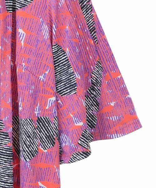 HIROKO BIS GRANDE / ヒロコビス グランデ チュニック | 【大きいサイズ】デジタルパターンチュニックブラウス /洗える | 詳細3