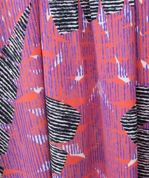 HIROKO BIS GRANDE / ヒロコビス グランデ チュニック | 【大きいサイズ】デジタルパターンチュニックブラウス /洗える | 詳細5