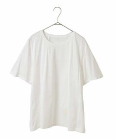 HIROKO BIS GRANDE / ヒロコビス グランデ カットソー | 【大きいサイズ】カーブ切り替えコットンカットソー /洗える