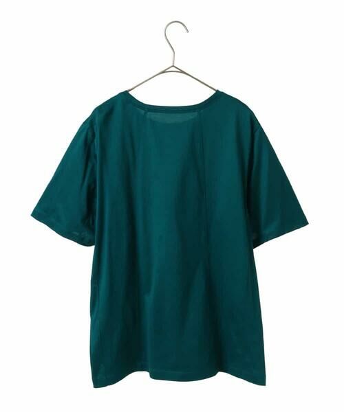 HIROKO BIS GRANDE / ヒロコビス グランデ カットソー | 【大きいサイズ】カーブ切り替えコットンカットソー /洗える | 詳細4