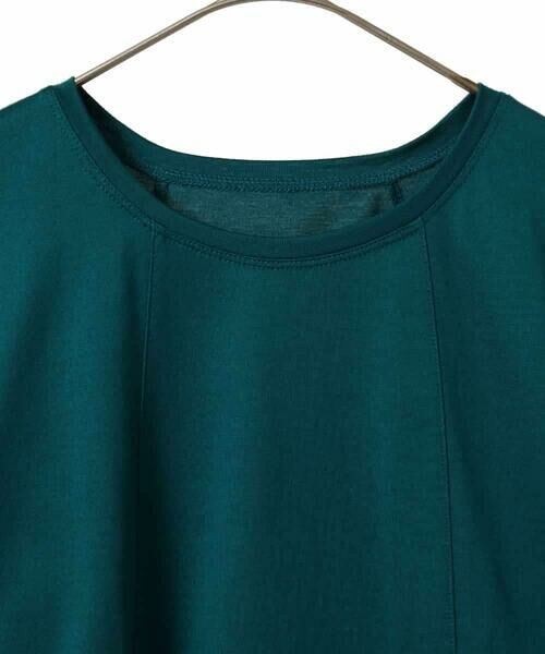 HIROKO BIS GRANDE / ヒロコビス グランデ カットソー | 【大きいサイズ】カーブ切り替えコットンカットソー /洗える | 詳細6