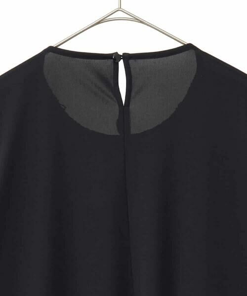 HIROKO BIS GRANDE / ヒロコビス グランデ チュニック | 【大きいサイズ】幾何柄レースチュニックブラウス /洗える | 詳細3