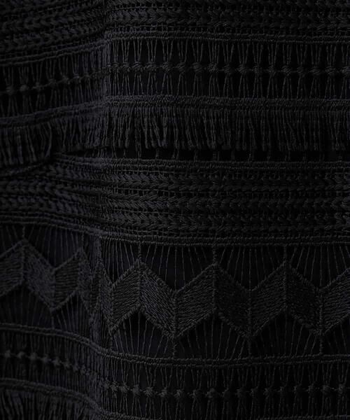 HIROKO BIS GRANDE / ヒロコビス グランデ チュニック | 【大きいサイズ】幾何柄レースチュニックブラウス /洗える | 詳細6