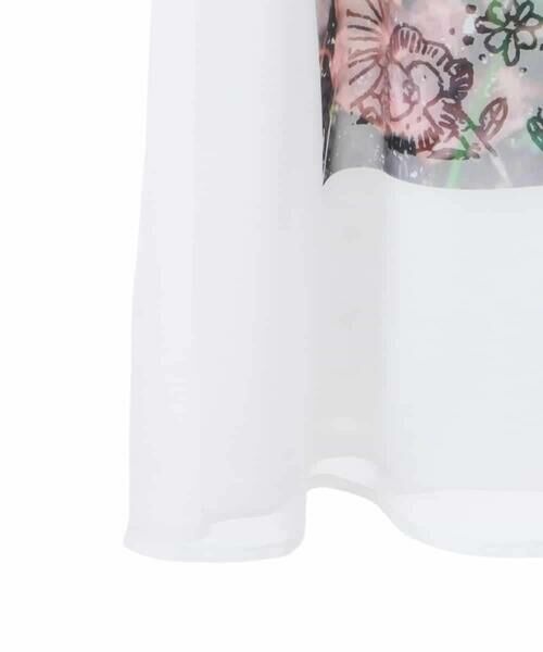 HIROKO BIS GRANDE / ヒロコビス グランデ カットソー | 【大きいサイズ】Busy ButterflyプリントレイヤードTシャツ /洗える | 詳細4