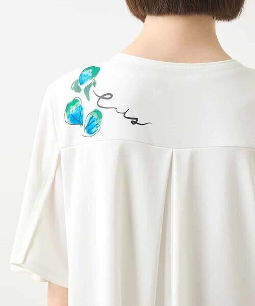 HIROKO BIS GRANDE / ヒロコビス グランデ チュニック | 【大きいサイズ】ボタニカルフォトプリントチュニック /洗える | 詳細13