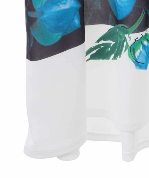 HIROKO BIS GRANDE / ヒロコビス グランデ チュニック | 【大きいサイズ】ボタニカルフォトプリントチュニック /洗える | 詳細4