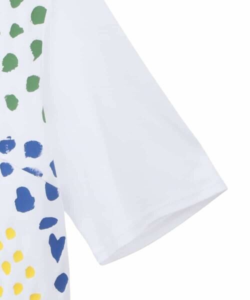 HIROKO BIS GRANDE / ヒロコビス グランデ チュニック | 【大きいサイズ】Happy Dots 配色プリントAラインチュニック /洗える | 詳細3