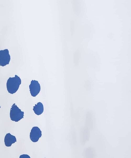 HIROKO BIS GRANDE / ヒロコビス グランデ チュニック | 【大きいサイズ】Happy Dots 配色プリントAラインチュニック /洗える | 詳細5