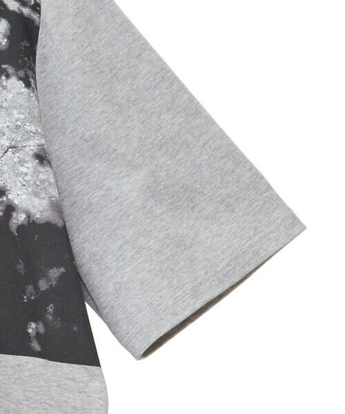 HIROKO BIS GRANDE / ヒロコビス グランデ チュニック | 【大きいサイズ】コラージュプリントコットンチュニック /洗える | 詳細3