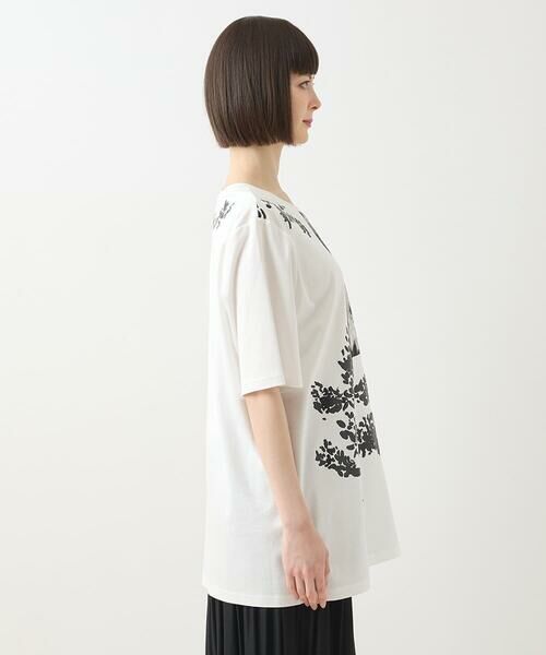 HIROKO BIS GRANDE / ヒロコビス グランデ チュニック | 【大きいサイズ】コラージュプリントコットンチュニック /洗える | 詳細8